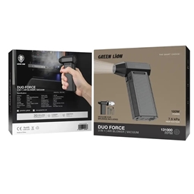 جت فن و جارو شارژی گرین لاین Green Lion Duo Force GNDUOVACBK دمندگی 131000 دور در دقیقه