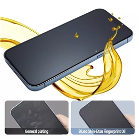 گلس برند بلوئو Blueo مدل Blueo AR Anti-Reflective مناسب برای Apple iPhone 16 Pro بهمراه ابزار نصب