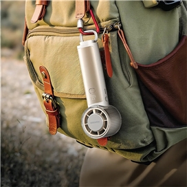 پنکه دستی و شارژی برند پرودو مدل Porodo Chillo Cryo Foldable Handheld Fan