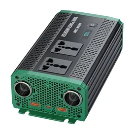 شارژر فندکی و چند راهی برق خودرو گرین لاین Green Lion GC-350 توان 800 وات