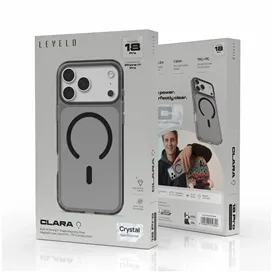قاب برند لولو مدل Levelo Clara Case مناسب برای Apple iPhone 18 Pro Max