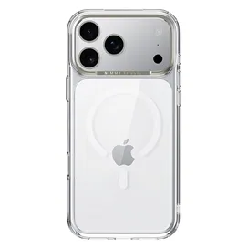قاب برند نیمی شفاف مدل Nimmy Magnetic Crystal Clear آیفون مناسب برای Apple iPhone 18 Pro Max