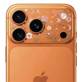 محافظ دور لنز طرح گل برند بلو مدل Blueo Invisible Shock-Resistant Lens Protection مناسب برای  Apple iPhone 18 Pro