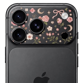 محافظ دور لنز طرح گل برند بلو مدل Blueo Invisible Shock-Resistant Lens Protection مناسب برای  Apple iPhone 17 Pro Max