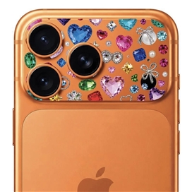 محافظ دور لنز طرح Gem برند بلو مدل Blueo Invisible Shock-Resistant Lens Protection مناسب برای Apple iPhone 18 Pro Max