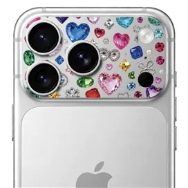 محافظ دور لنز طرح Gem برند بلو مدل Blueo Invisible Shock-Resistant Lens Protection مناسب برای Apple iPhone 18 Pro Max