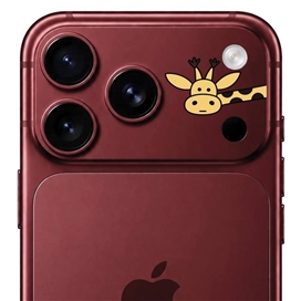 محافظ دور لنز طرح زرافه برند بلو مدل Blueo Invisible Shock-Resistant Lens Protection مناسب برای Apple iPhone 18 Pro Max
