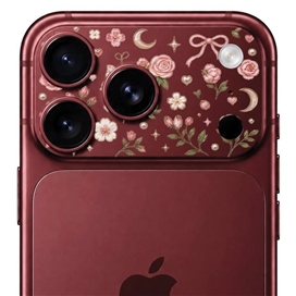 محافظ دور لنز طرح گل برند بلو مدل Blueo Invisible Shock-Resistant Lens Protection مناسب برای Apple iPhone 18 Pro Max