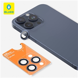 رینگ محافظ لنز بلو فلزی Blueo Metal Frame Lens Protector Glass مناسب برای Apple iPhone 18 Pro