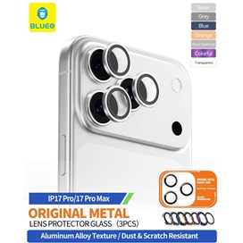 رینگ محافظ لنز بلو فلزی Blueo Metal Frame Lens Protector Glass مناسب برای Apple iPhone 18 Pro