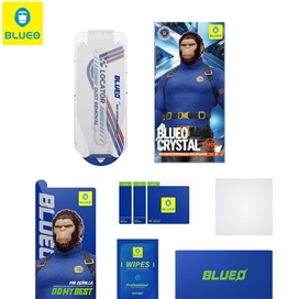محافظ صفحه بلو کریستالی با اپلیکاتور Blueo Crystal Anti-Scratch Tempered Glass With Applicator مناسب برای Apple iPhone 18 Pro