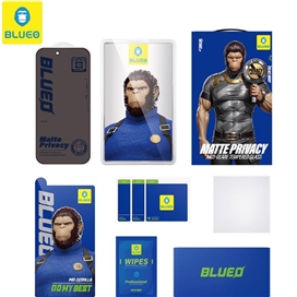 محافظ صفحه بلو مات پرایوسی Blueo Full Cover Anti-Peep privacy Matte Glass مناسب برای Apple iPhone 18 Pro Max