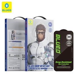 گلس محافظ صفحه برند بلوئو مدل Blueo Drop-Resistant Tempered Eye Protection Glass مناسب برای Apple iPhone 18 Pro Max