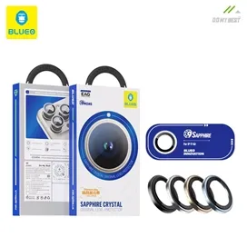 رینگ محافظ لنز بلو یاقوتی کریستالی Blueo SAPPHIRE Crystal Original Lens Glass مناسب برای Apple iPhone 18 Pro