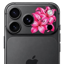 محافظ دور لنز طرح لیلیوم Lilium بلو Blueo Invisible Shock-Resistant Lens Protection مناسب برای Apple iPhone 17 Pro Max