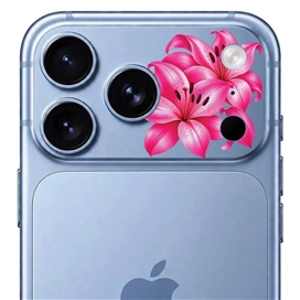 محافظ دور لنز طرح لیلیوم Lilium بلو Blueo Invisible Shock-Resistant Lens Protection مناسب برای Apple iPhone 17 Pro Max