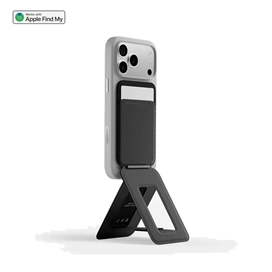 جاکارتی مگ‌سیف و استند سه‌پایه مافت با قابلیت ردیابی | MOFT MagSafe Trackable Tripod Wallet Stand