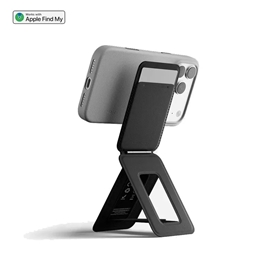 جاکارتی مگ‌سیف و استند سه‌پایه مافت با قابلیت ردیابی | MOFT MagSafe Trackable Tripod Wallet Stand