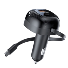 شارژر فندکی 47 وات همراه با کابل تایپ سی پرودو PD-FWCH030