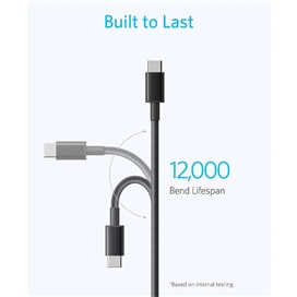کابل تبدیل USB-C به USB-C انکر مدل Anker A8753