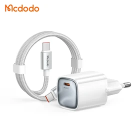 شارژر دیواری 65 وات به همراه کابل دوسر تایپ سی مک دودو Mcdodo CH-826