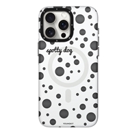 قاب YOUNGKIT یانگکیت White Polka Dots Magsafe Series مناسب برای Apple iPhone 15 Pro