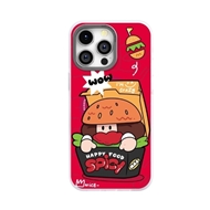 قاب OGBRO اوجی برو Food Partner Series i Am Hamburg مناسب برای Apple iPhone 16 Pro Max