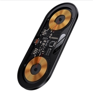 شارژر وایرلس بیسوس با کابل 1متر Baseus Digital LED Display 2in1 Wireless Charger WXSX010101 20W