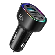 شارژر فندکی 4 پورت 45 وات جویروم Joyroom 4 Port Fast Car Charger JR-CL09