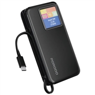 مودم جیبی و پاوربانک 10000 پرودو Porodo 4G LTE|WiFi 6 Pocket Router with Power Bank PDPBFCH087BK