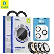 رینگ محافظ لنز بلو تیتانیوم ضد انعکاس نور Blueo 99Anti-Reflective PVD Titanium Alloy Lens Glass مناسب برای Apple iPhone 18 Pro