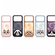 قاب برند نیمی مدل Nimmy Magnetic Floppy Big Eyes Series مناسب برای Apple iPhone 18 Pro