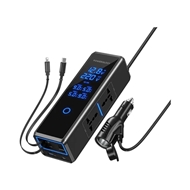 چند راهی برق خودرو پاورولوژی Powerology 300W Car Power Inverter PWCPI300WBK توان 36 وات