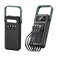 پاوربانک خورشیدی 30000 میلی آمپر ساعت گرین لاین مدل سولار مکس GL-PB72