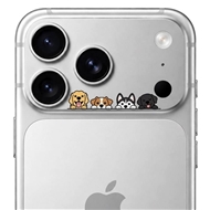محافظ دور لنز طرح سگ ها برند بلو مدل Blueo Invisible Shock-Resistant Lens Protection مناسب برای Apple iPhone 17 Pro Max