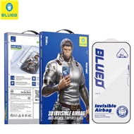 محافظ صفحه بلو سه بعدی ایربگ دار Blueo 3D Invisible Airbag Anti Broken Tempered Glass مناسب برای Apple iPhone 17 Pro Max