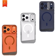 قاب برند کجسا مدل Kajsa Aluminum Trans With Magsafe آیفون مناسب برای Apple iPhone 17 Pro Max