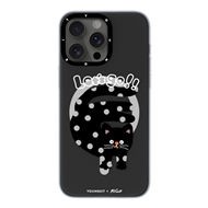 قاب YOUNGKIT یانگکیت Black Polka Dot Cat Magsafe Series مناسب برای Apple iPhone 15 Pro Max