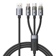 کابل شارژ سه سر 6 آمپر مک دودو Mcdodo Transparent Cable CA-7150