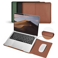 کاور مک بوک پرو 16 اینچ با قابلیت هولدر و پد موس کوتتسی Coteetci Multi Functional Leather Liner Bag MacBook Pro 16