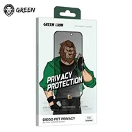 گلس حریم شخصی تمام صفحه گرین لاین آیفون Green Lion Diego Pet Privacy iPhone 15
