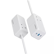 چند راهی برق و شارژر پاورولوژی Powerology 65W Power Strip PWPS65W دارای 3 پورت