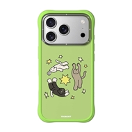 قاب برند Youngkit یانگ کیت مدل Cat Diary Series سبز مناسب برای Apple iPhone 17 Pro Max