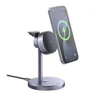 شارژر وایرلس سه کاره مک دودو Mcdodo MagQ Qi2 Magnetic Wireless Charging Station CH-2462