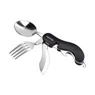 ست قاشق و چنگال مسافرتی گرین لاین Green Lion 4 in 1 Cutlery Set GN4IN1CSETBK