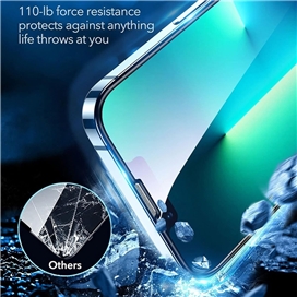 محافظ صفحه نمایش ESR iPhone 13 Armorite X Screen Protector بسته دوتایی