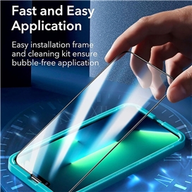 محافظ صفحه نمایش ESR iPhone 13 Armorite X Screen Protector بسته دوتایی