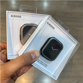 کاور آلومینیومی بهمراه گلس برند KZDOO مدل Armor مناسب برای Apple Watch Ultra 49mm