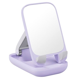 هولدر موبایل تاشو و آینه رومیزی بیسوس Baseus BS-HP008 Seashell Series Phone Stand With Mirror B10551501511