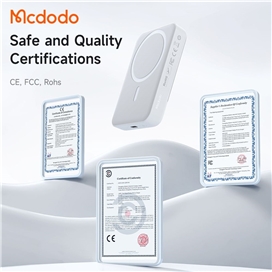 پاوربانک وایرلس مگ سیف مک دودو مدل MCDODO MC-426 ظرفیت 10000 بهمراه کابل شارژ